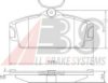 NISSA 410602F526 Brake Pad Set, disc brake